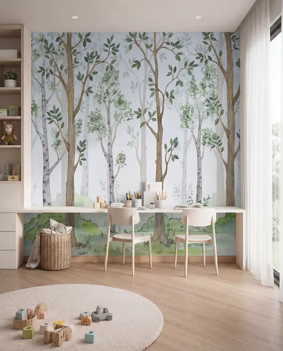murales de pared Bosque magico u51424