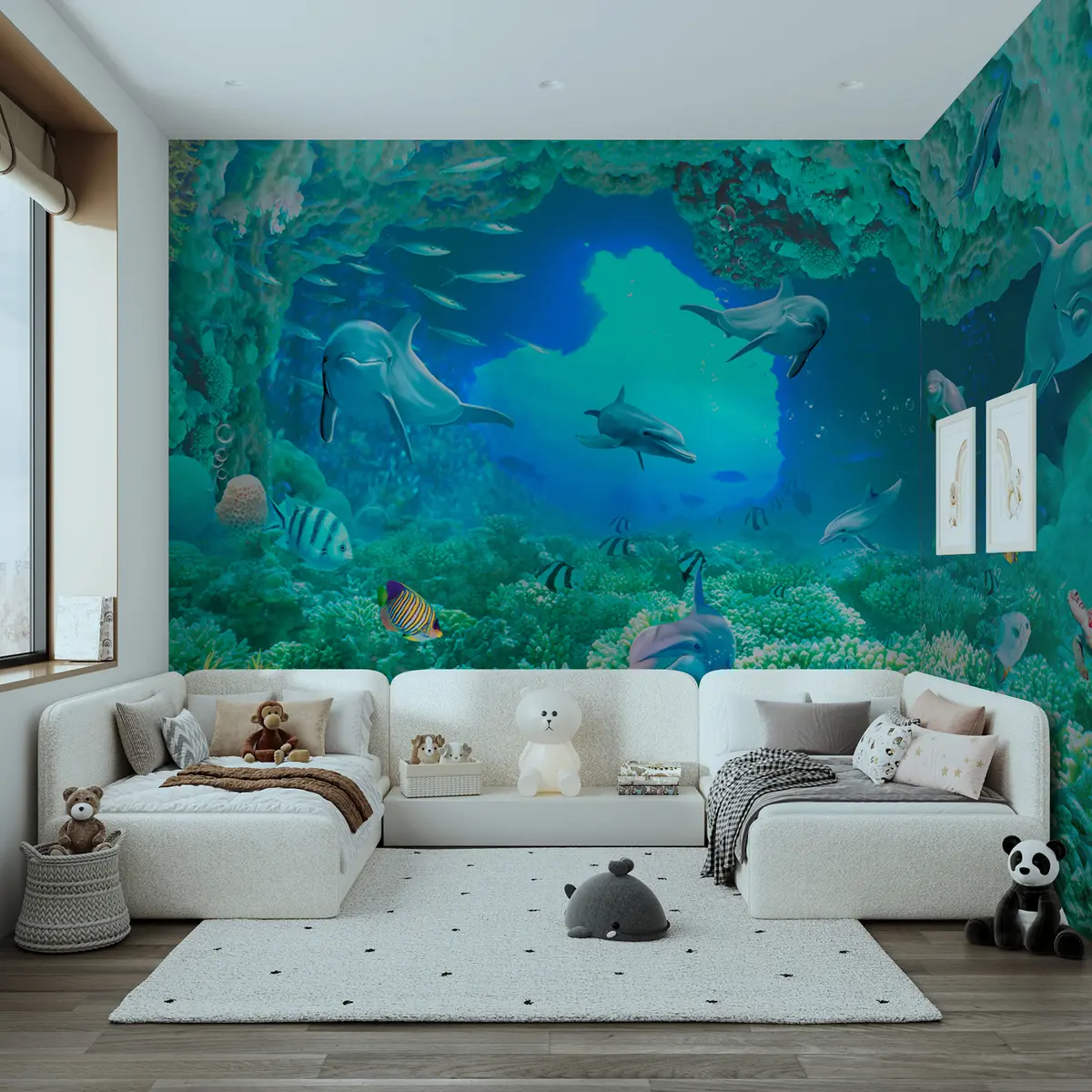 murales de pared Gruta de coral u19233