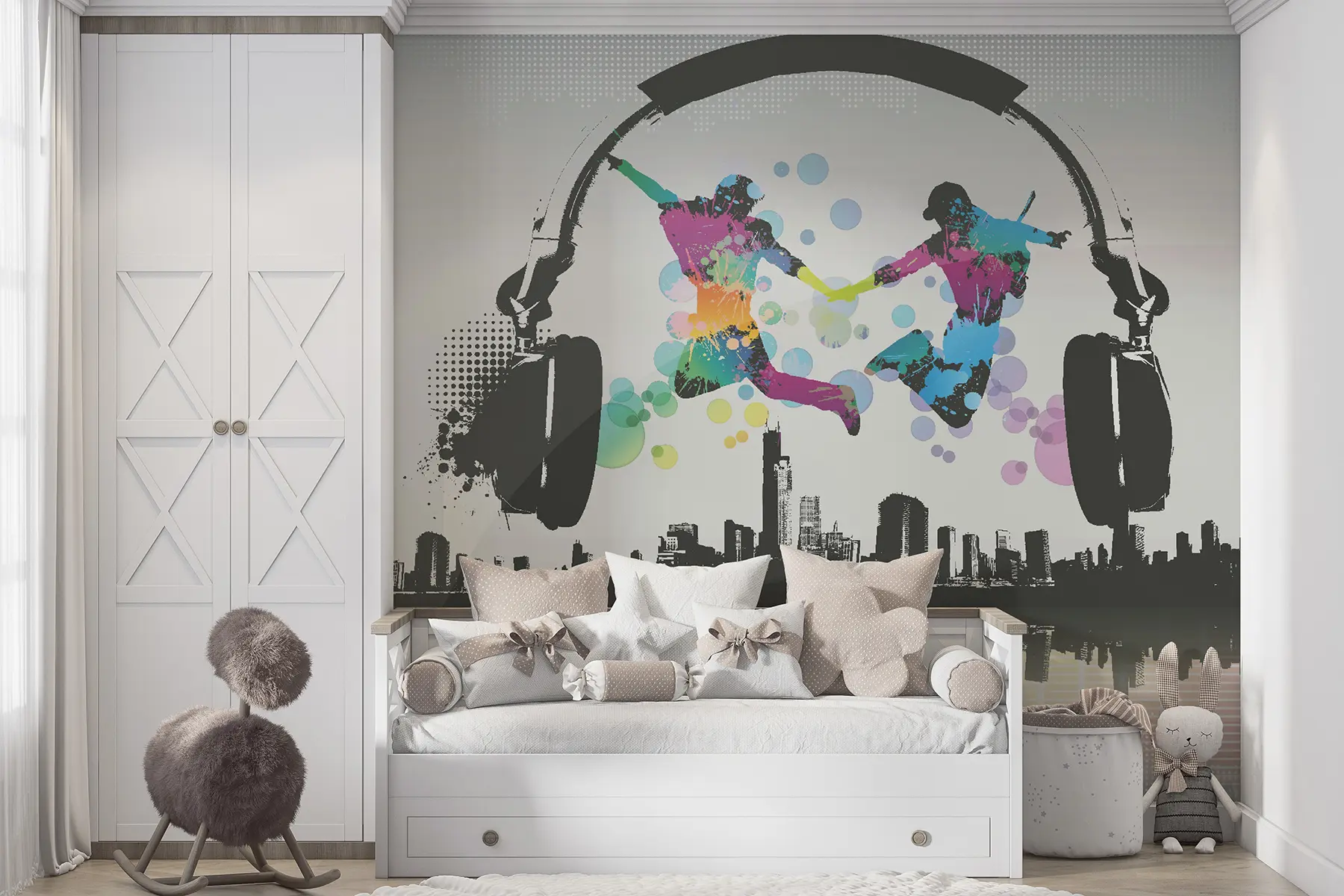 murales de pared En la ola del hip-hop u20051