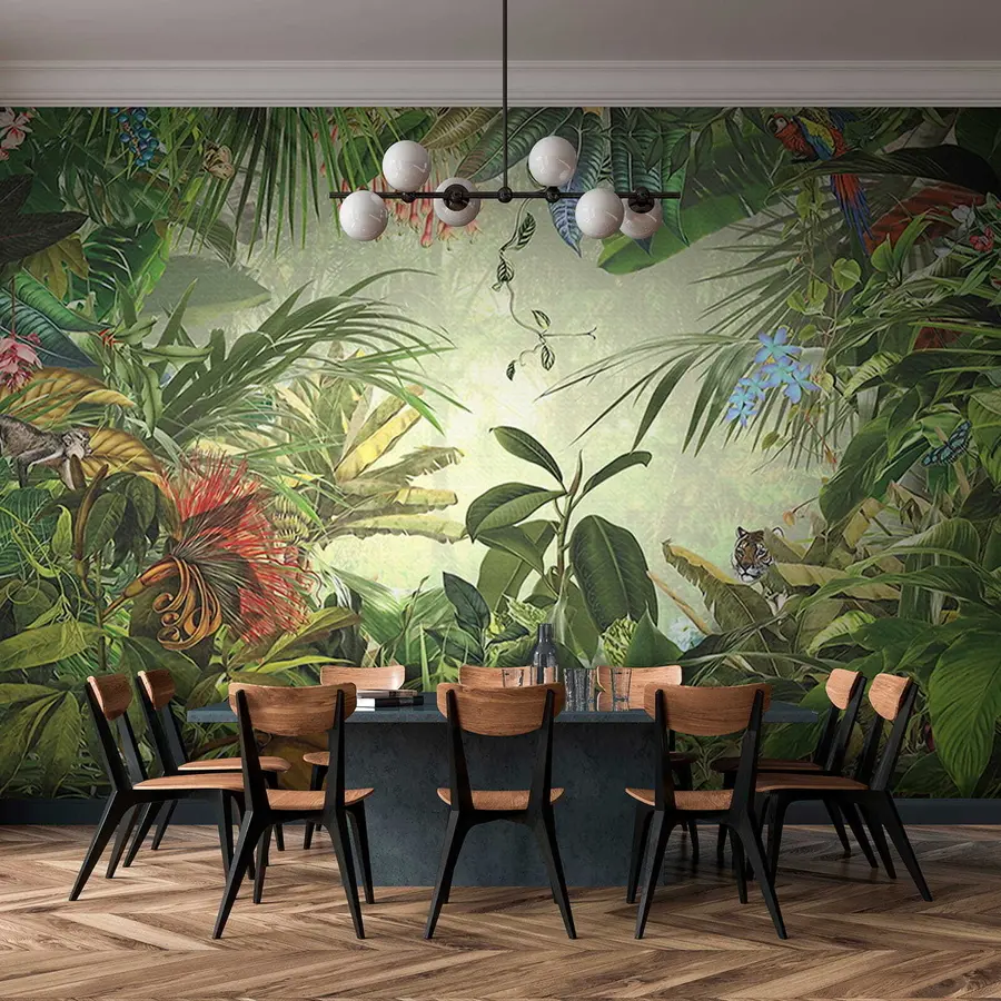 murales de pared Hojas tropicales u29981