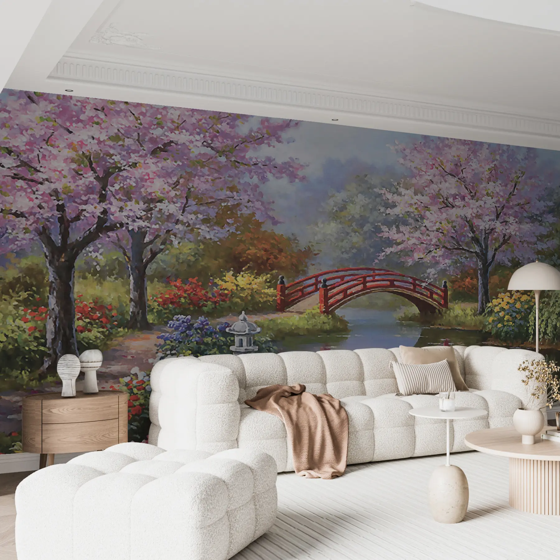 murales de pared Jardín japonés u35418