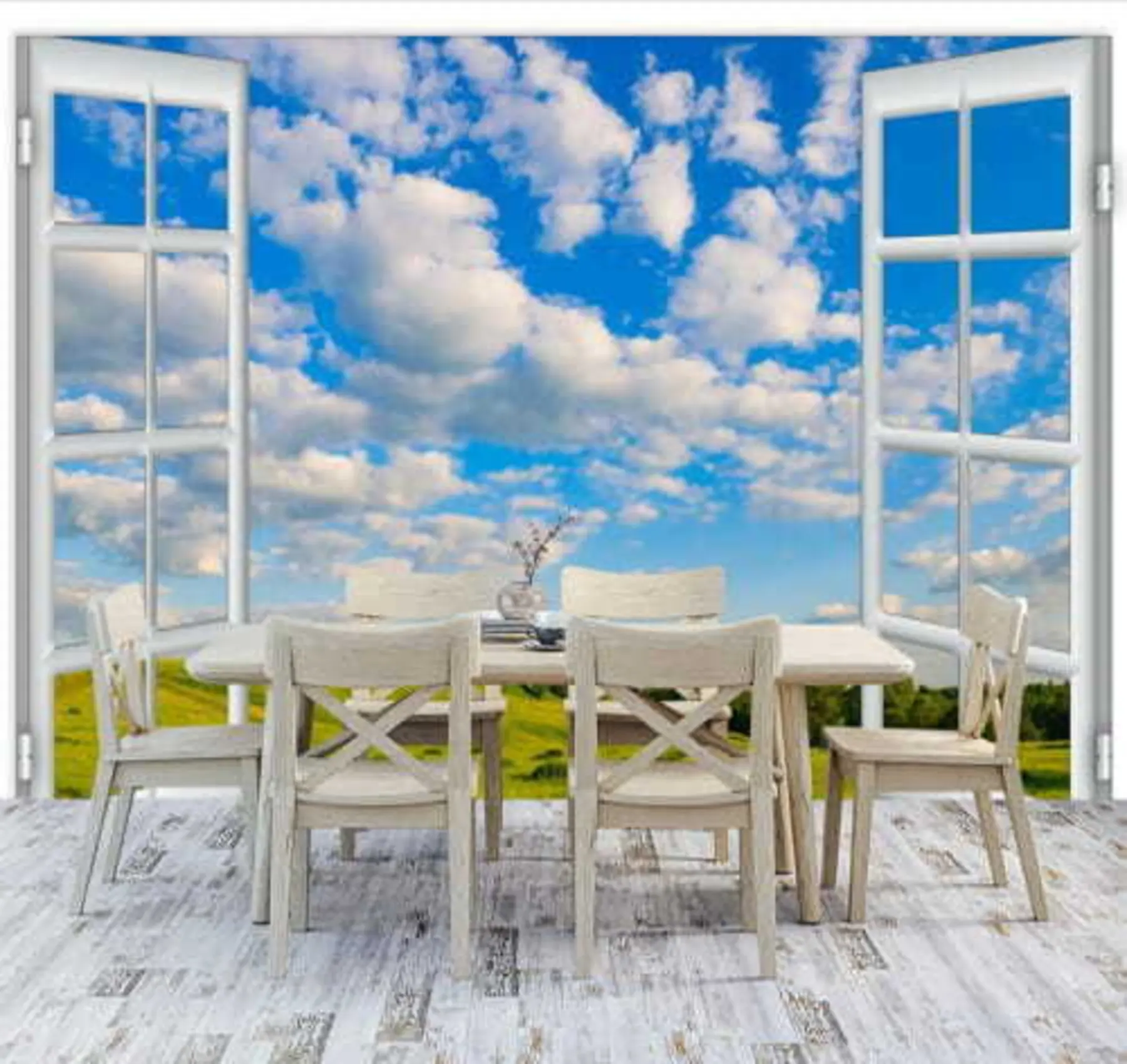 murales de pared Vista del cielo u37024