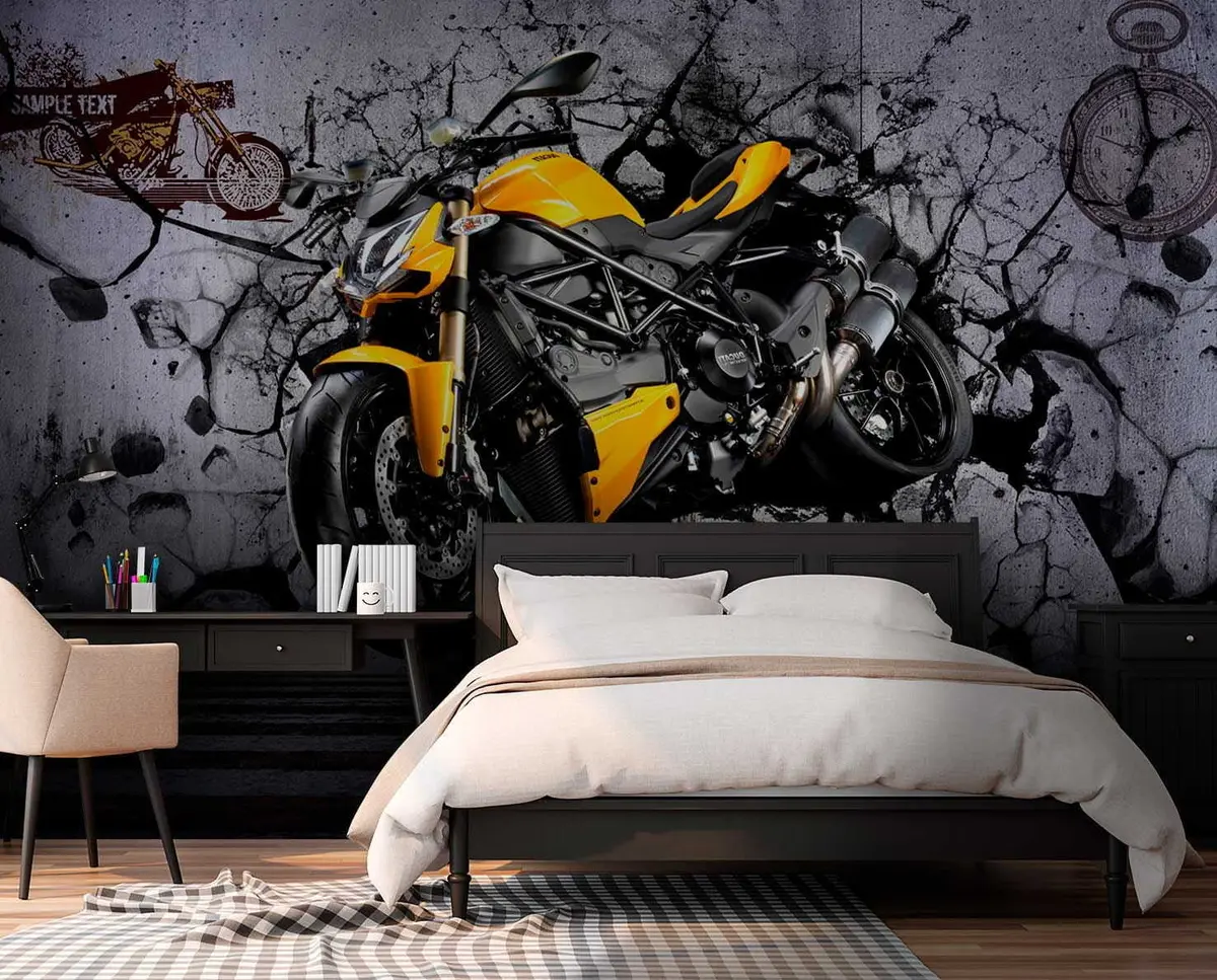 murales de pared Moto u37780