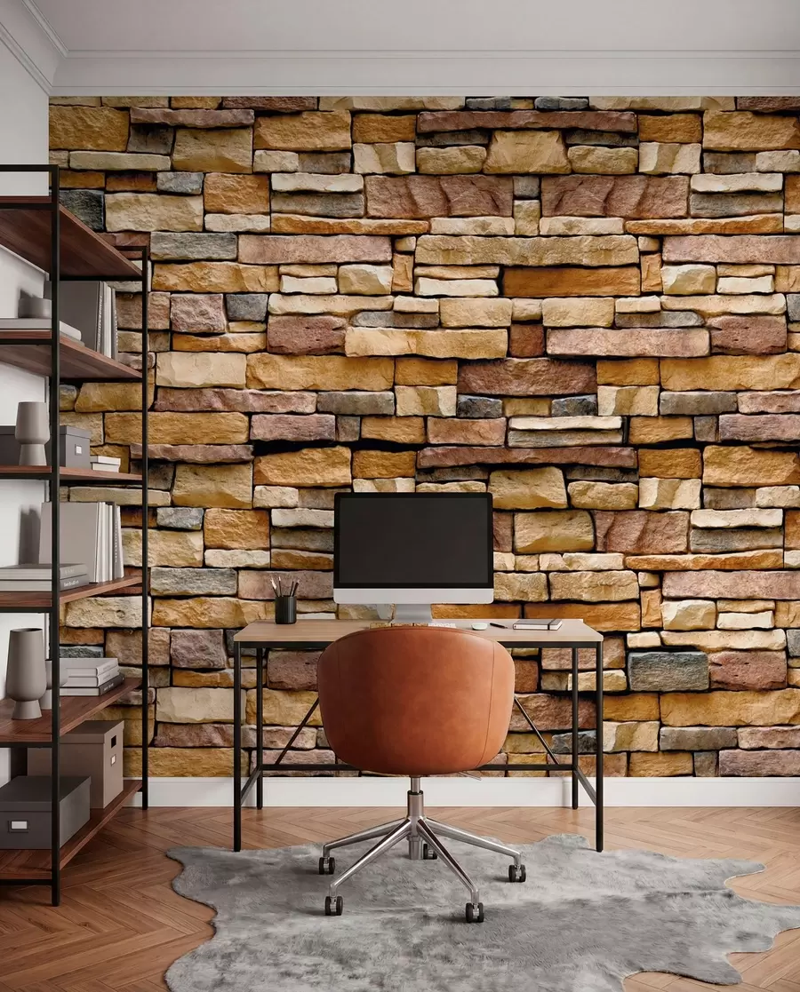 murales de pared Pared de piedra u52545