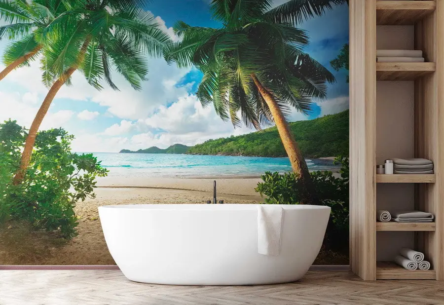 murales de pared Descansa bajo las palmeras u53753