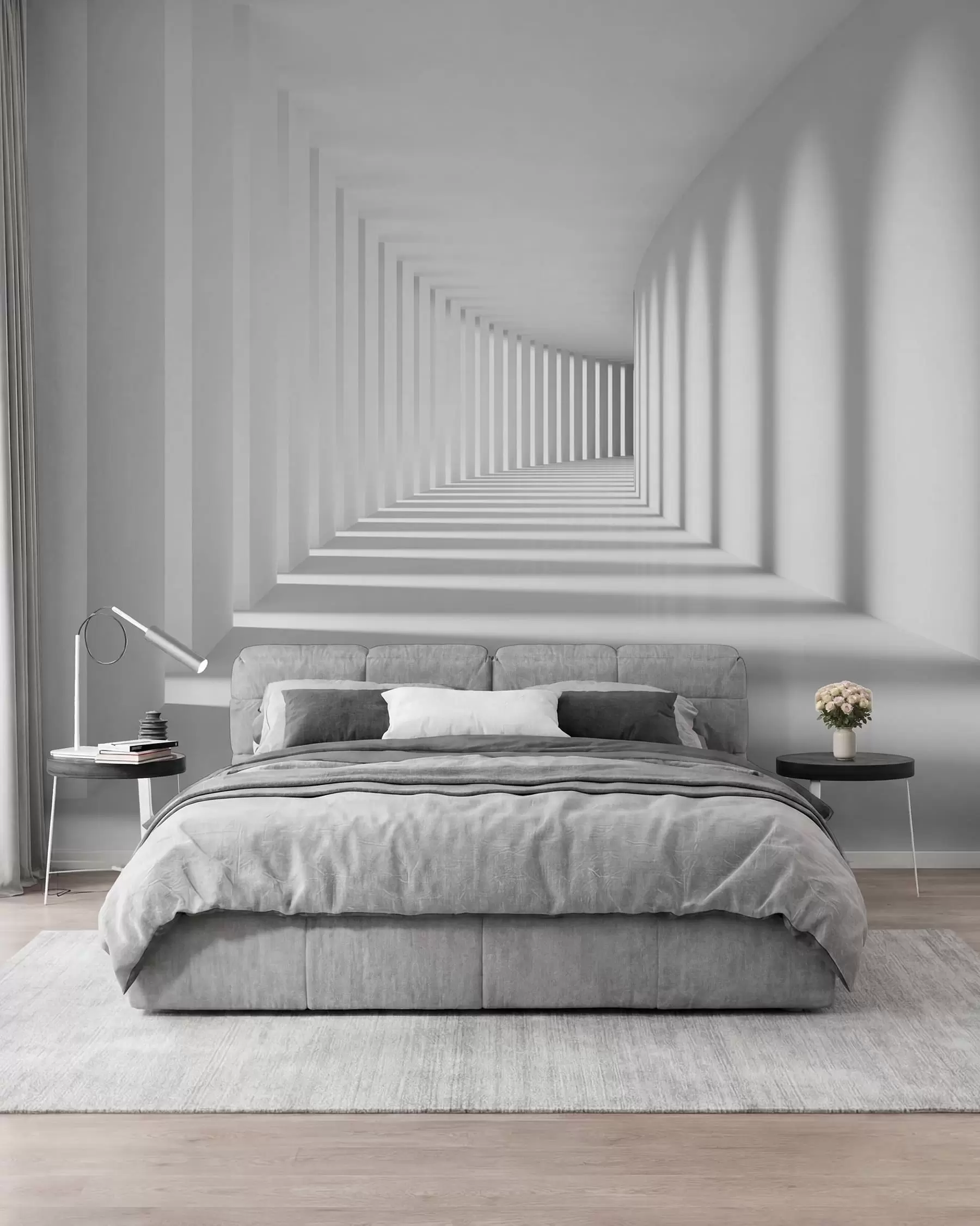 murales de pared Pasillo de luz u55301