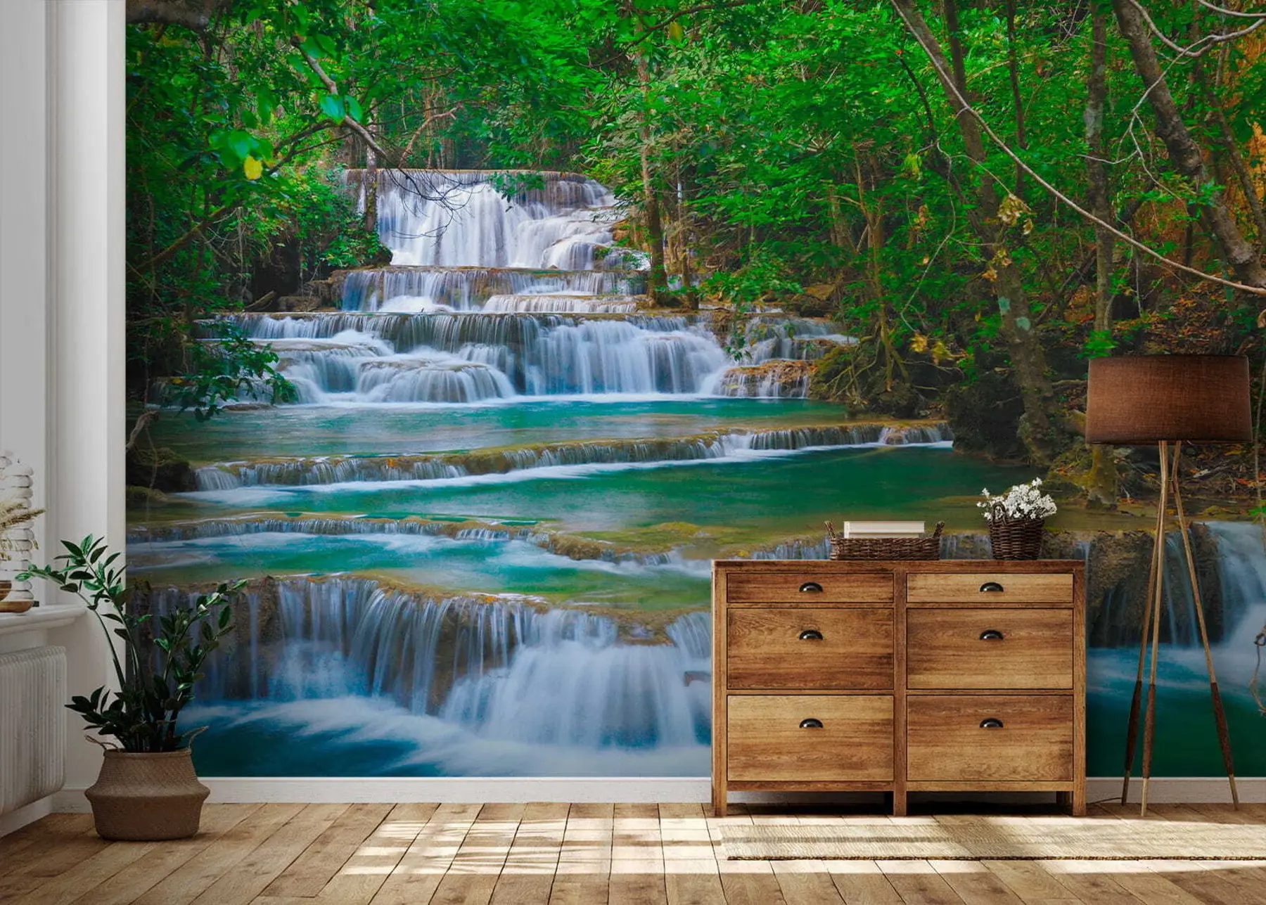 murales de pared El lugar es bueno u56038