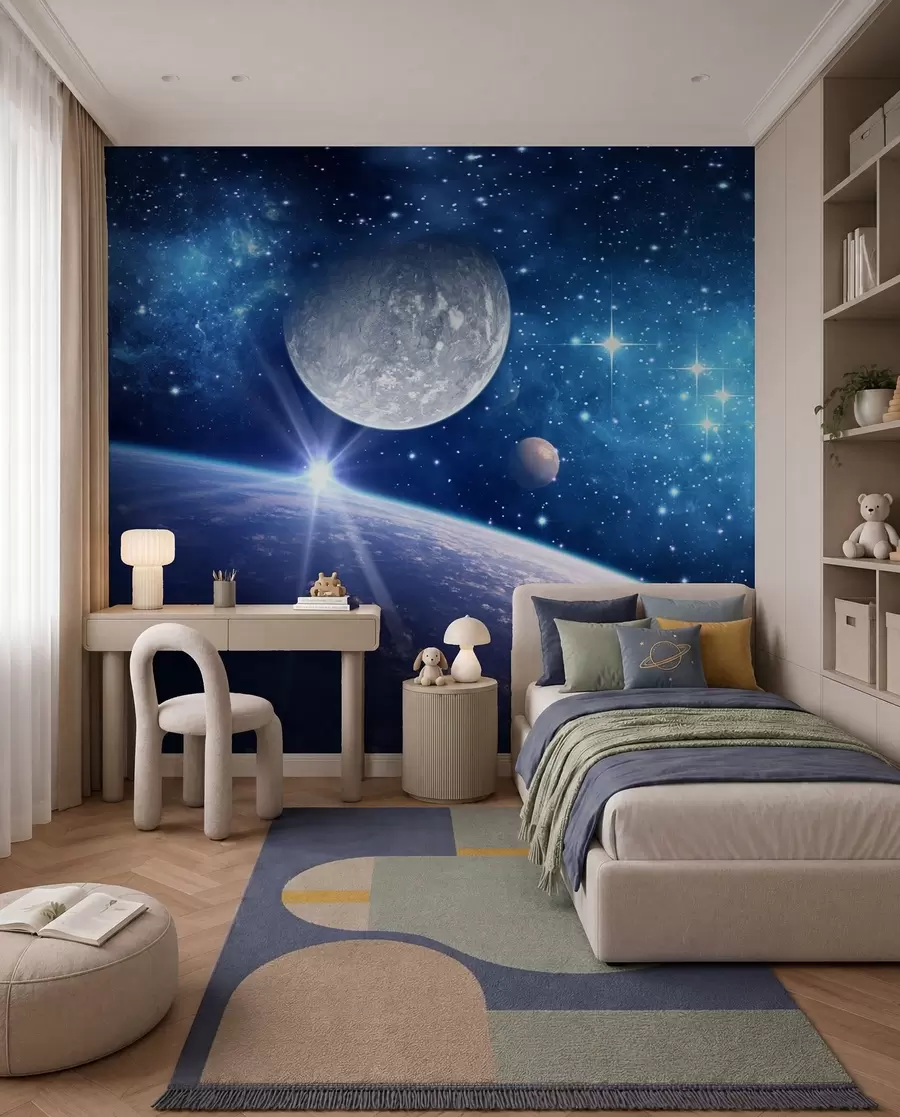 murales de pared Más allá de la Luna u57785