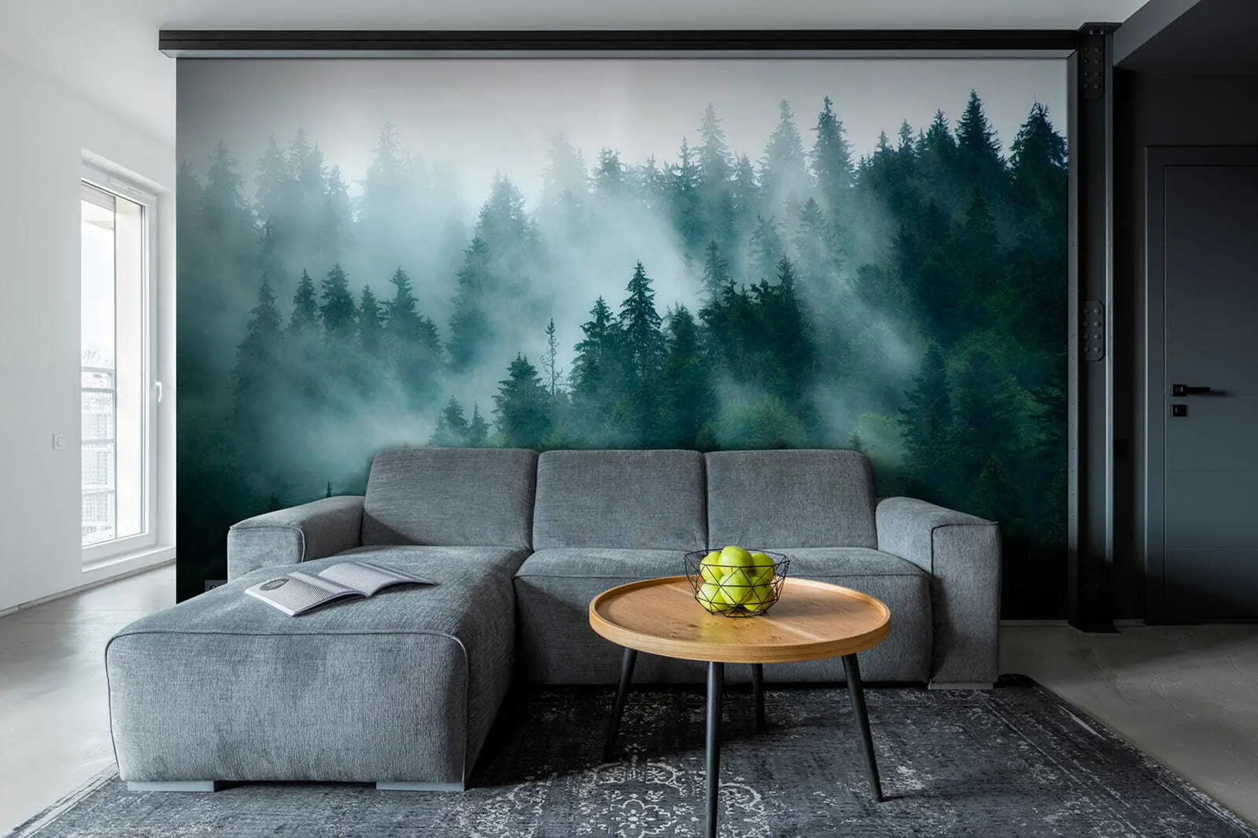 murales de pared Bosque de niebla u57914