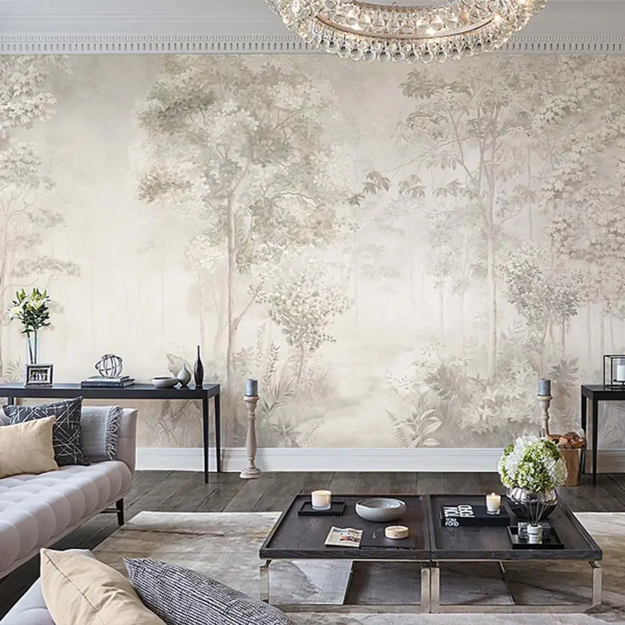 murales de pared Bosque encantador u78448