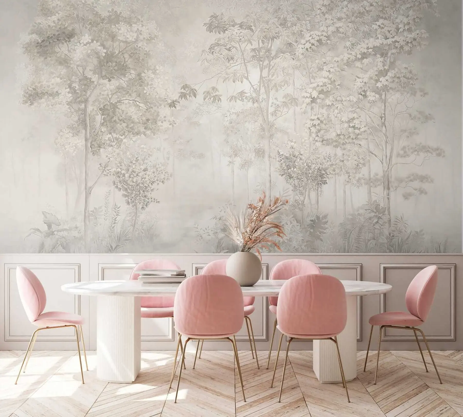 murales de pared Bosque encantador u78448