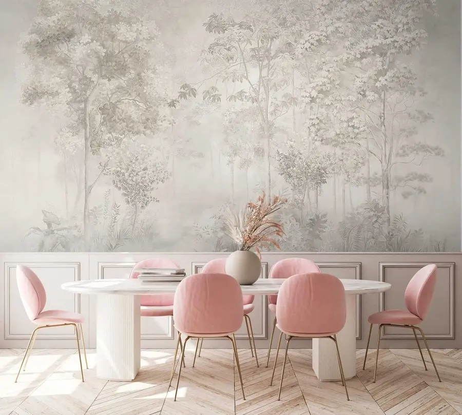 murales de pared Bosque encantador u78448