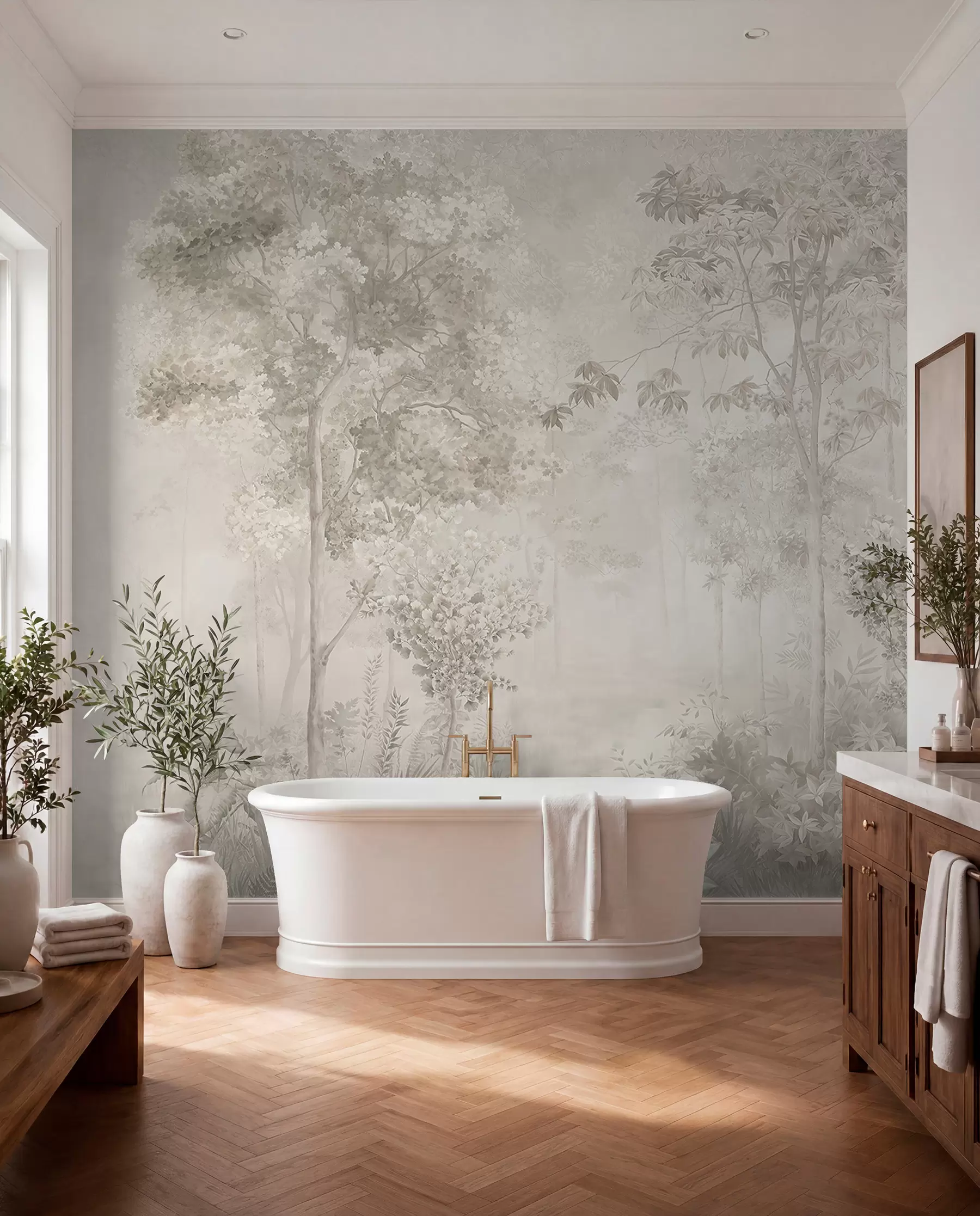 murales de pared Bosque encantador u78448
