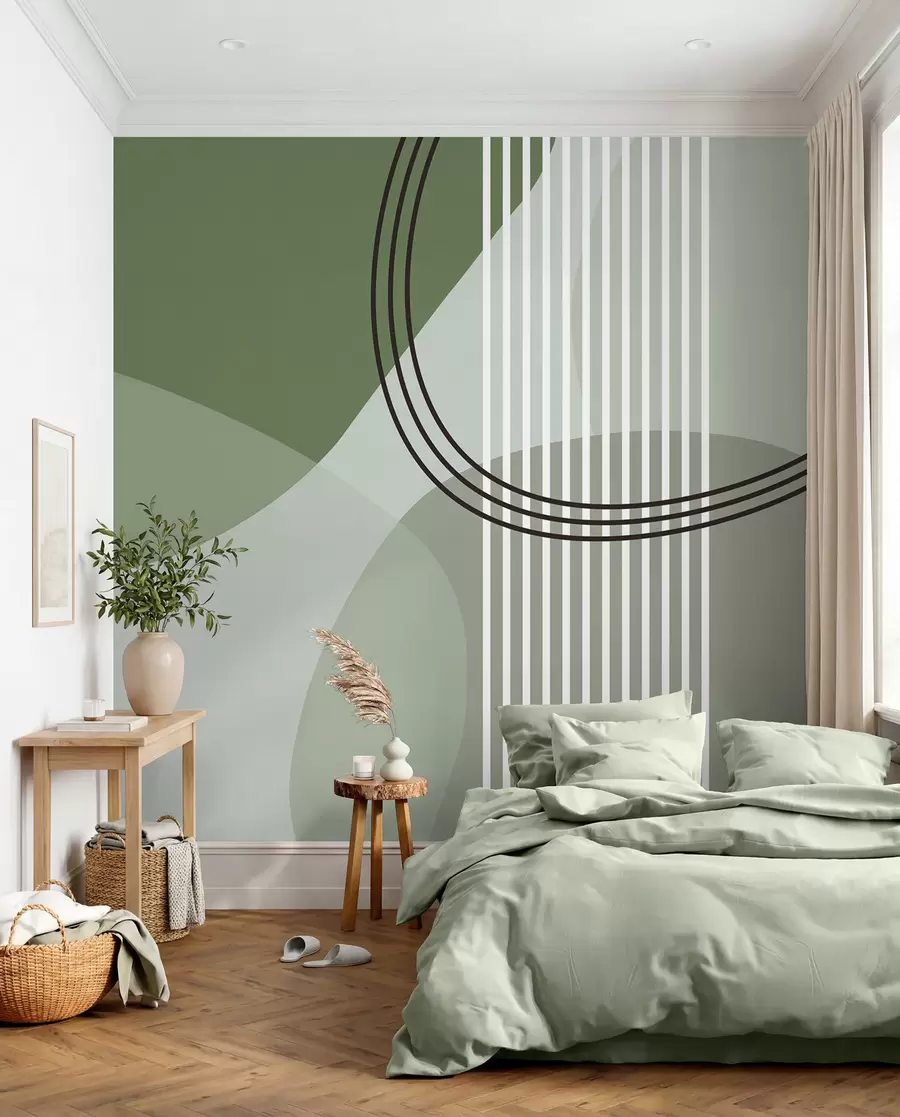 murales de pared Órbita salvia w08173v1