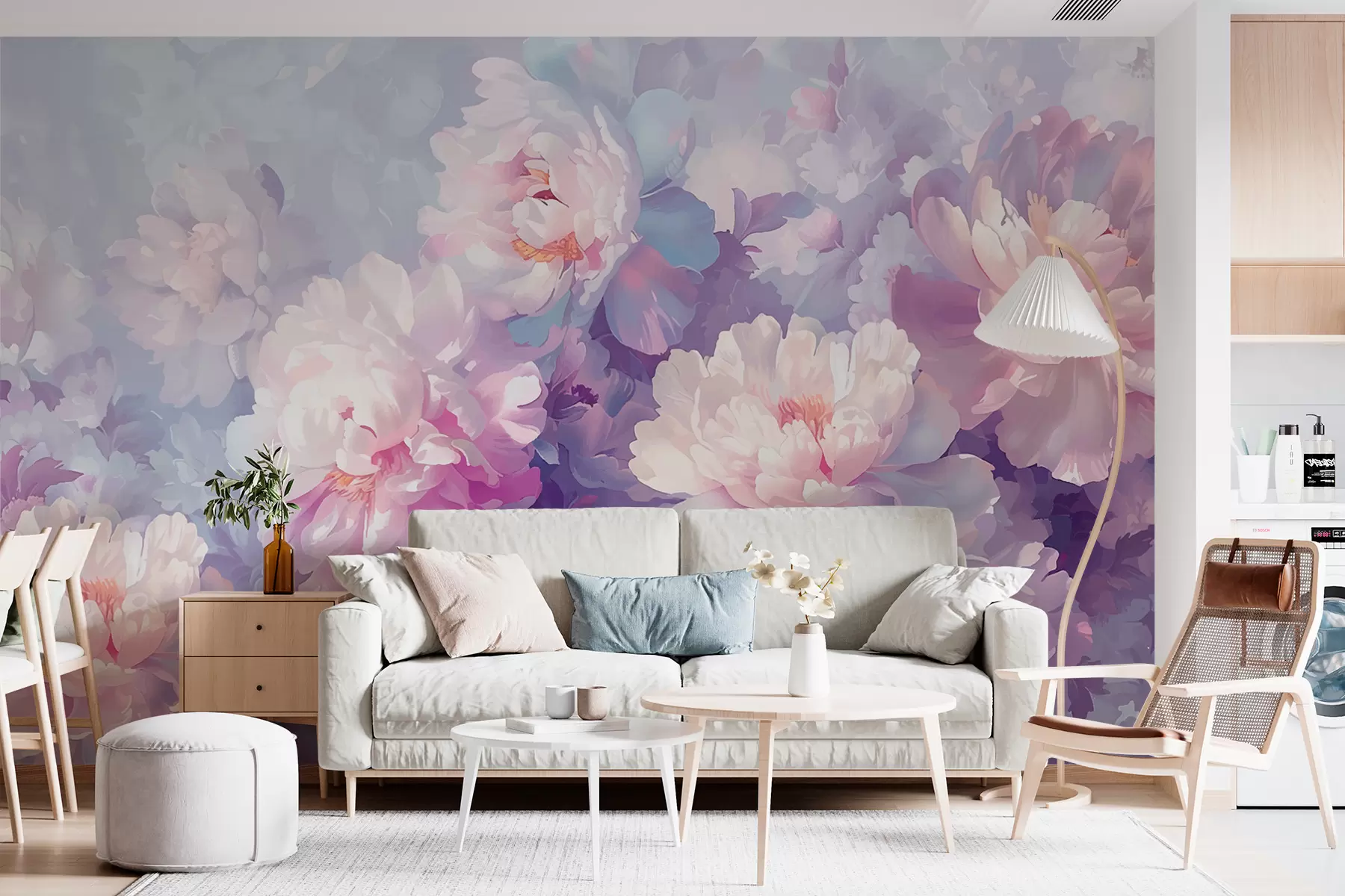 murales de pared Flores w00994