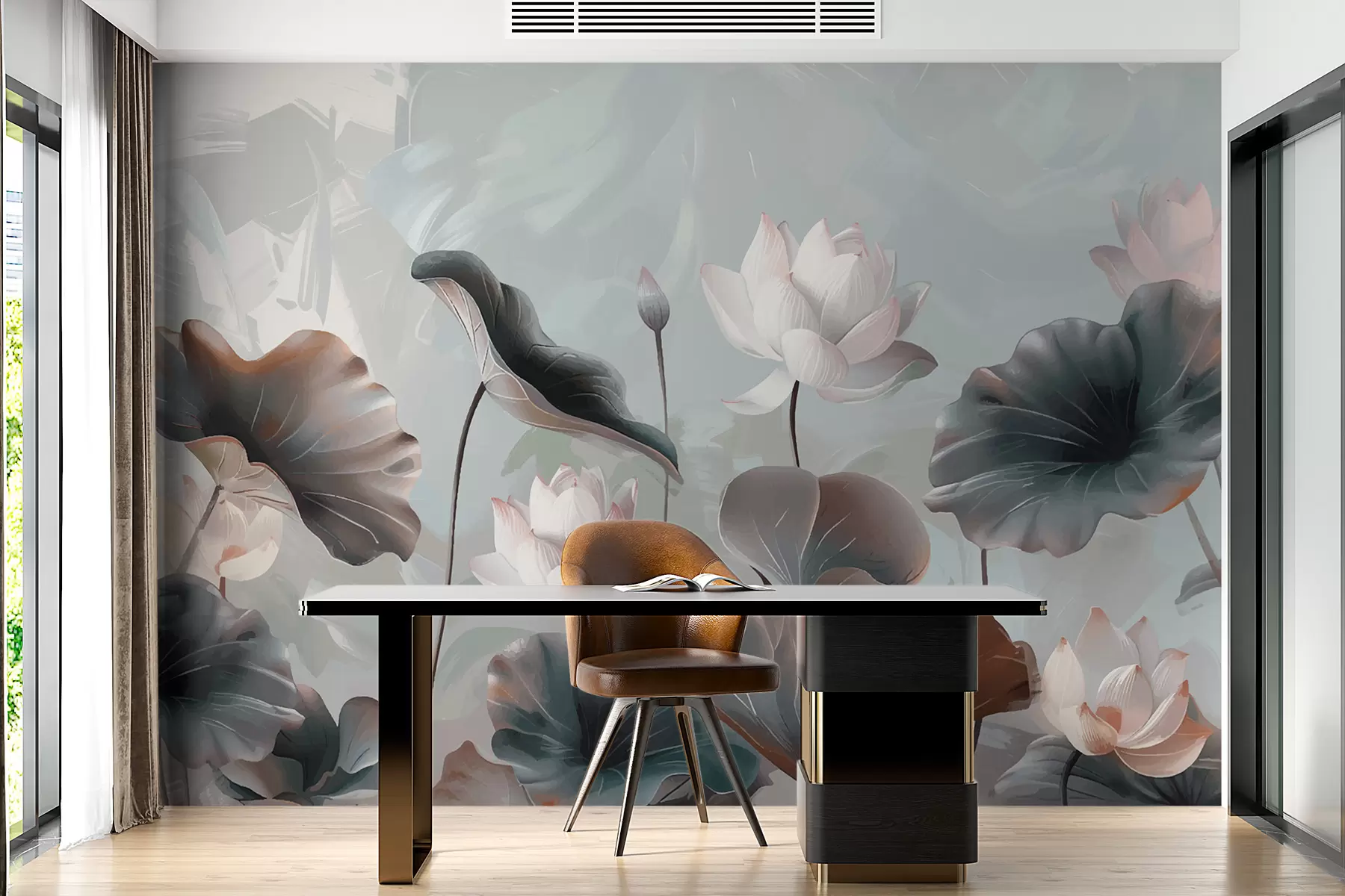 murales de pared Lirios w01000