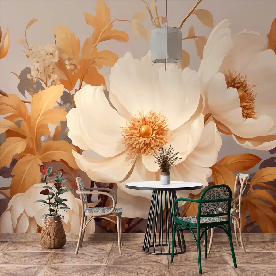 murales de pared Flores w01116