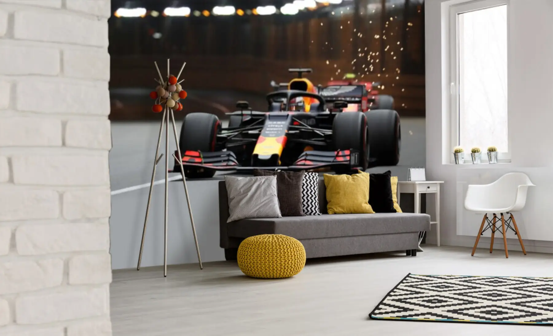 murales de pared Neumático, automóvil y vehículo u37213