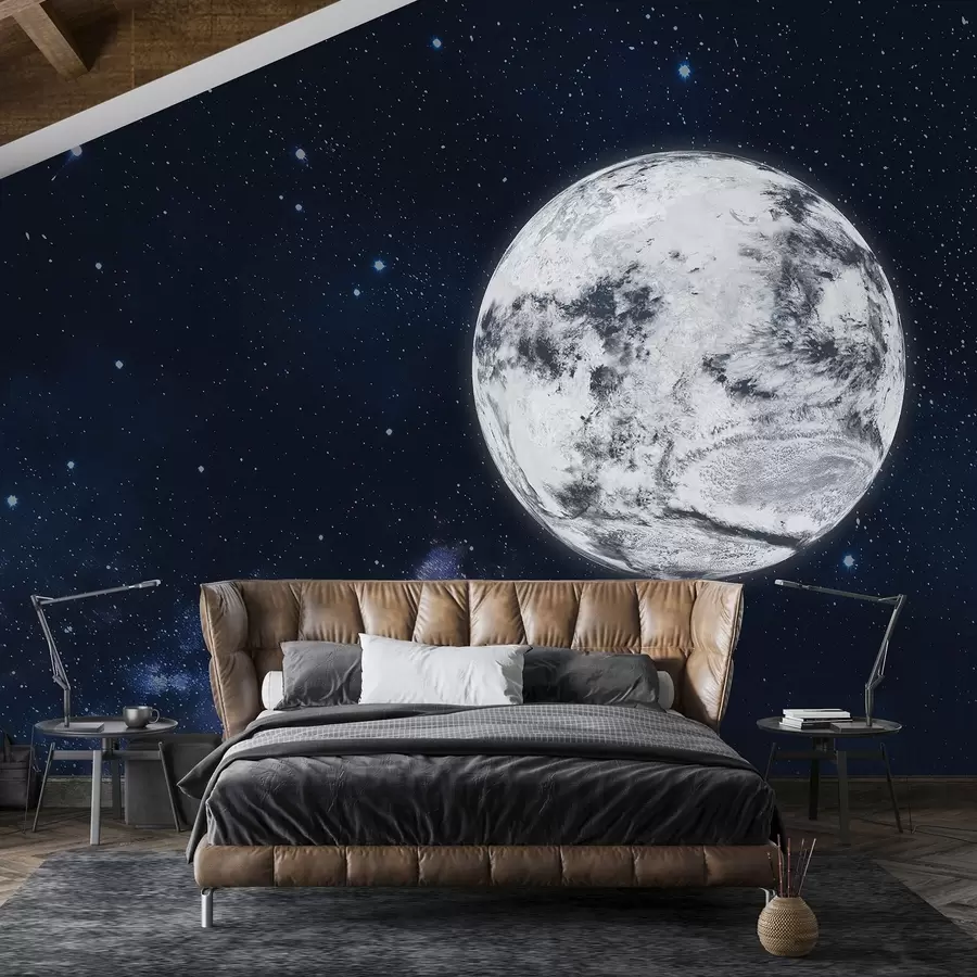 murales de pared Planeta en el espacio, estrellas, constelaciones, cósmico w01800