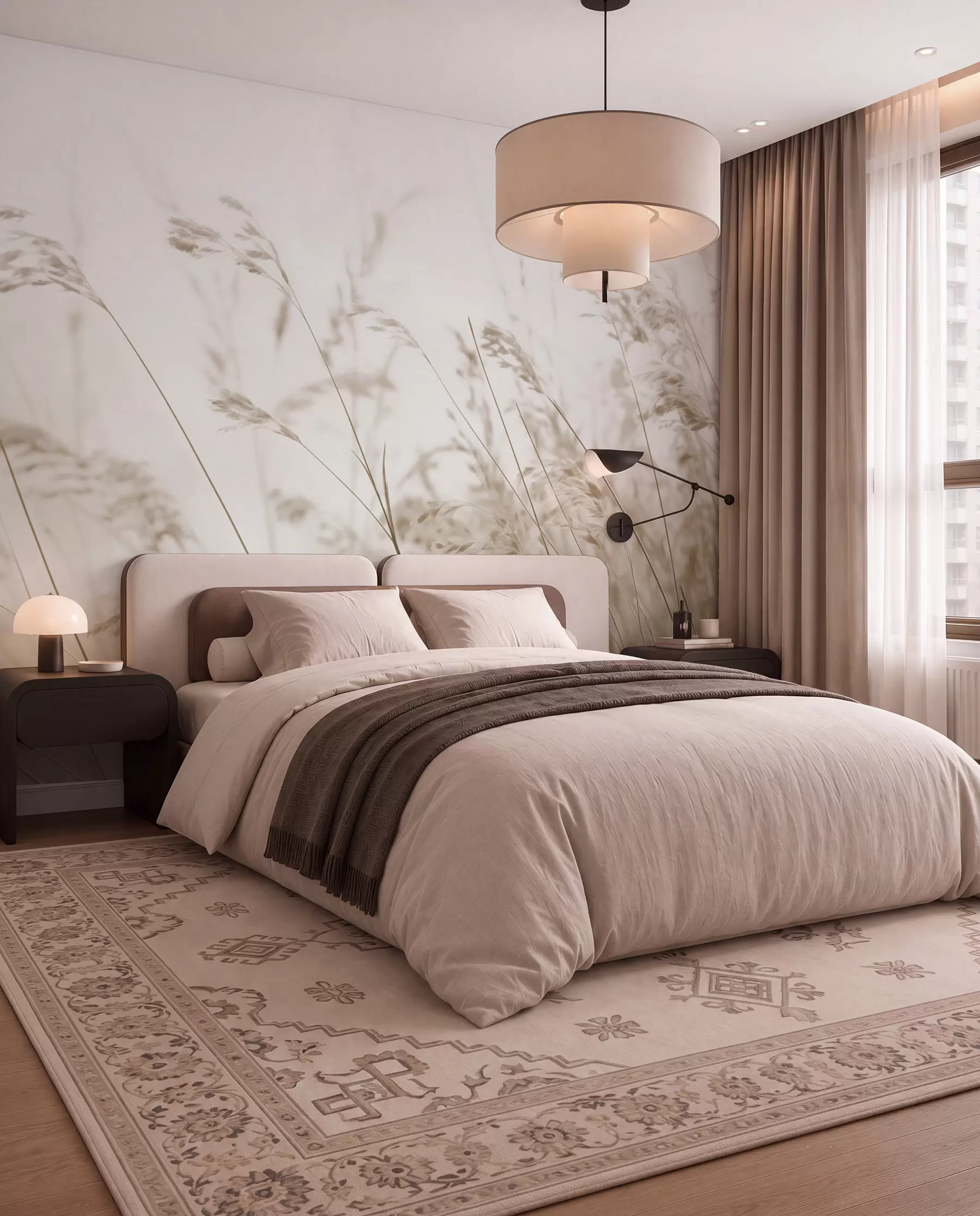 murales de pared Hierbas al alba w02250