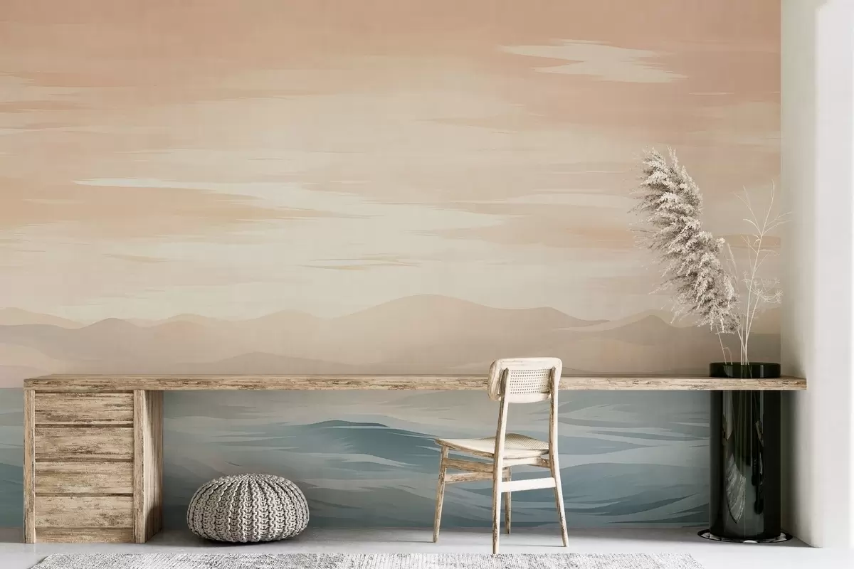 murales de pared Cielo y mar w02012
