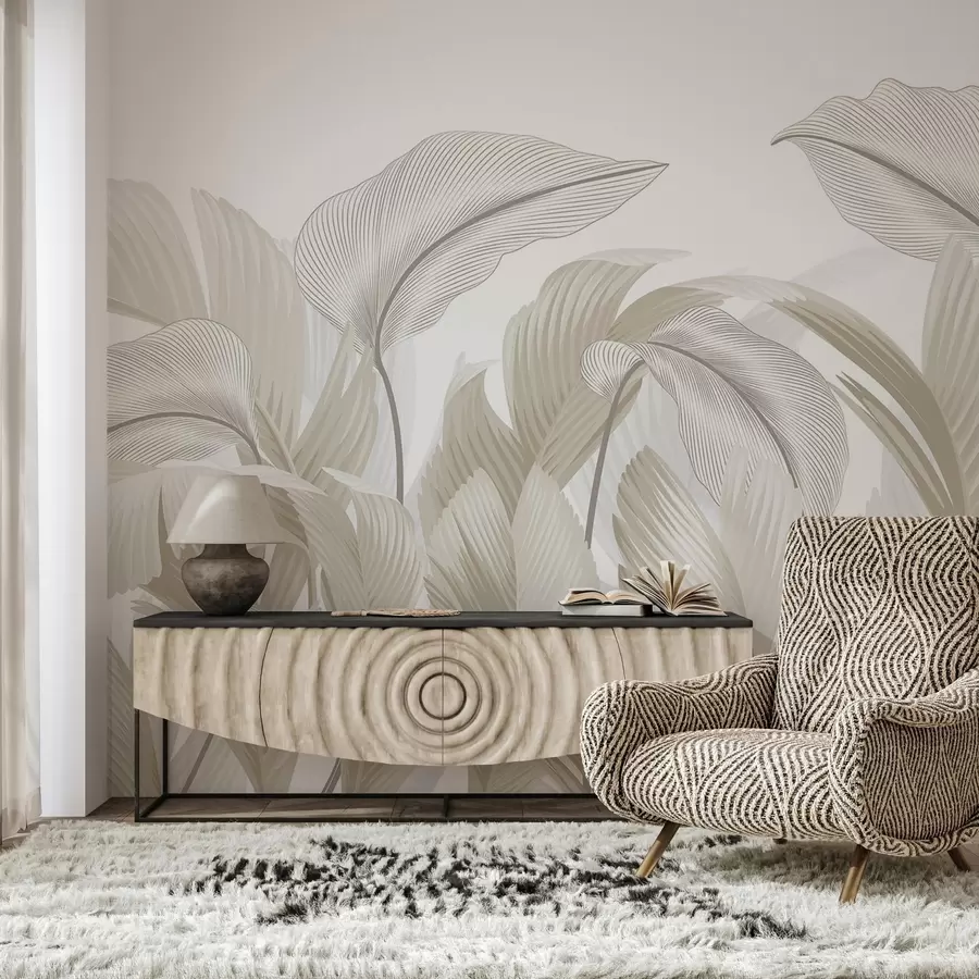 murales de pared Follaje exuberante w02508v4