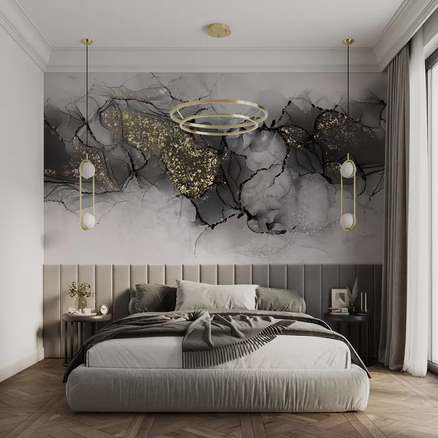 murales de pared Rama, ramita y paisaje natural. u51038