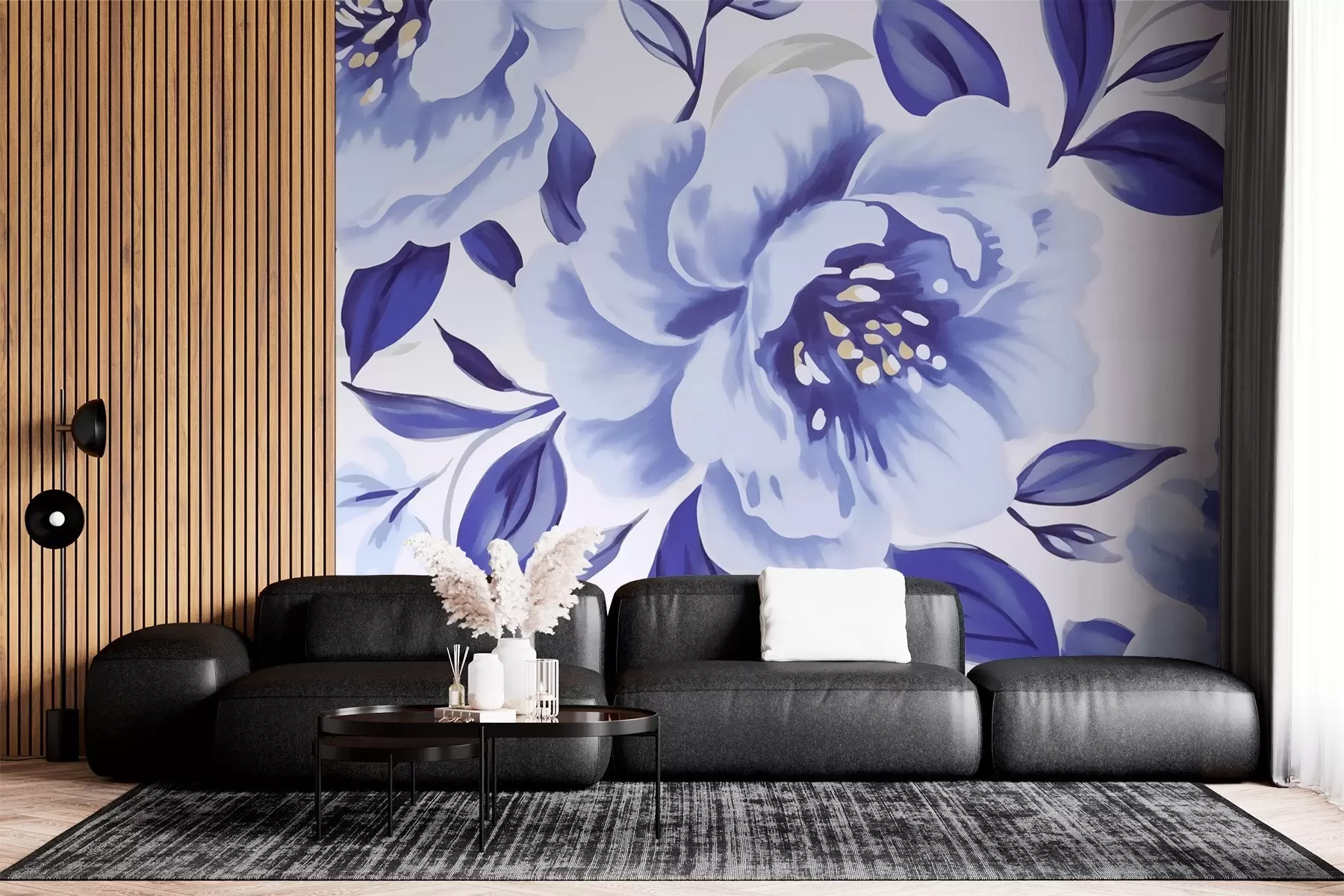 murales de pared Flor grande w02757