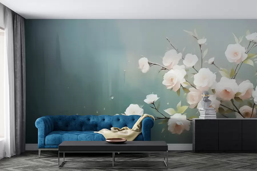 murales de pared Flores en una rama w02814