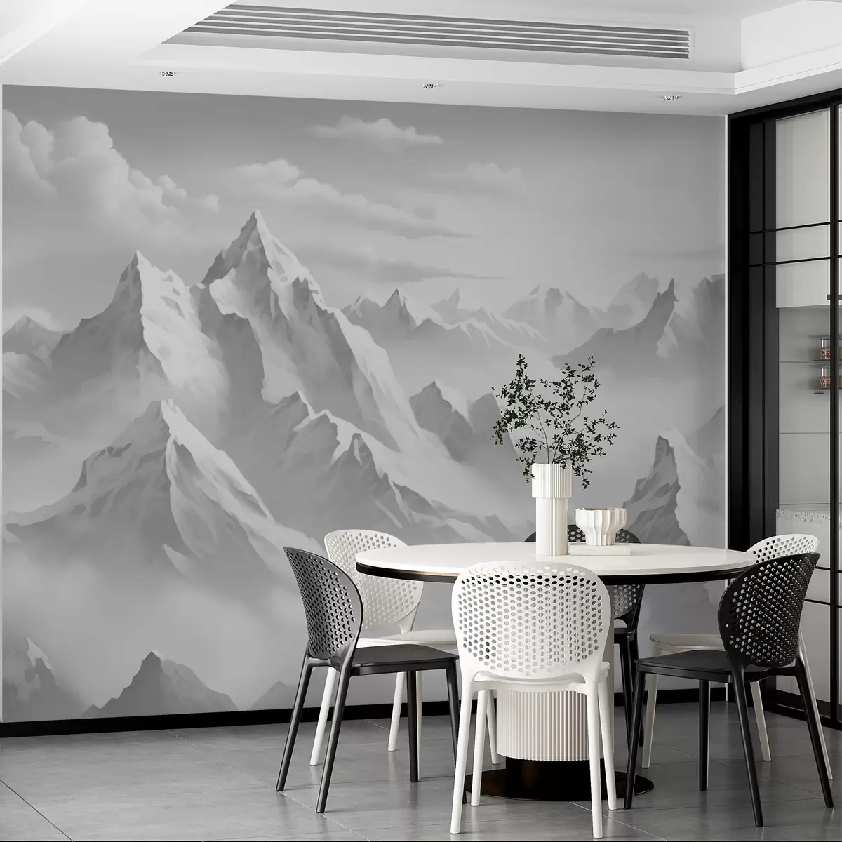 murales de pared paisaje de montaña w02862v2