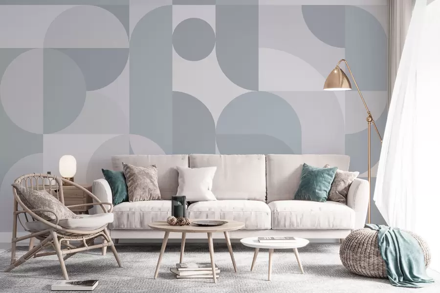 murales de pared Elegante tendencia geométrica w03058v3