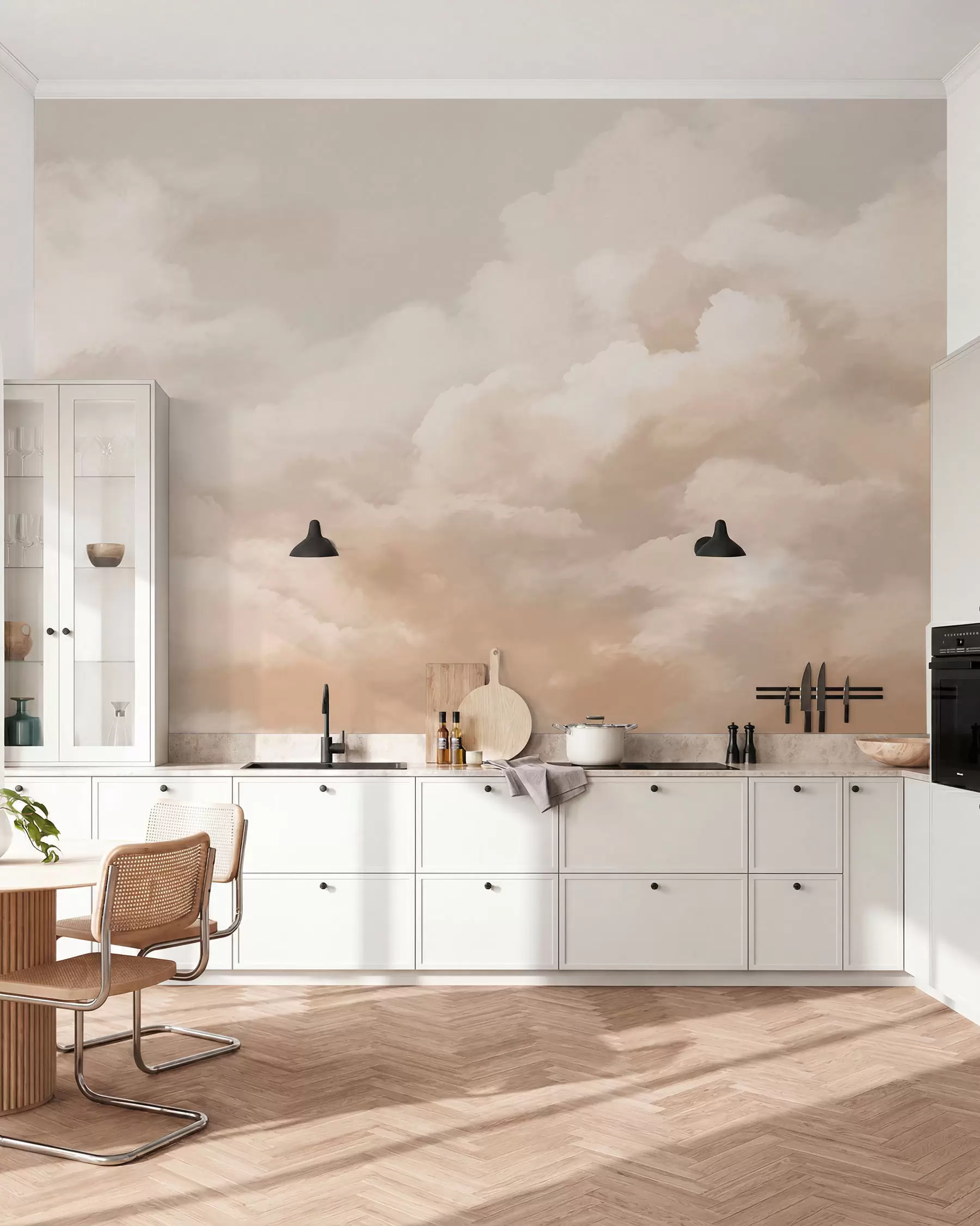 murales de pared Nubes w03136