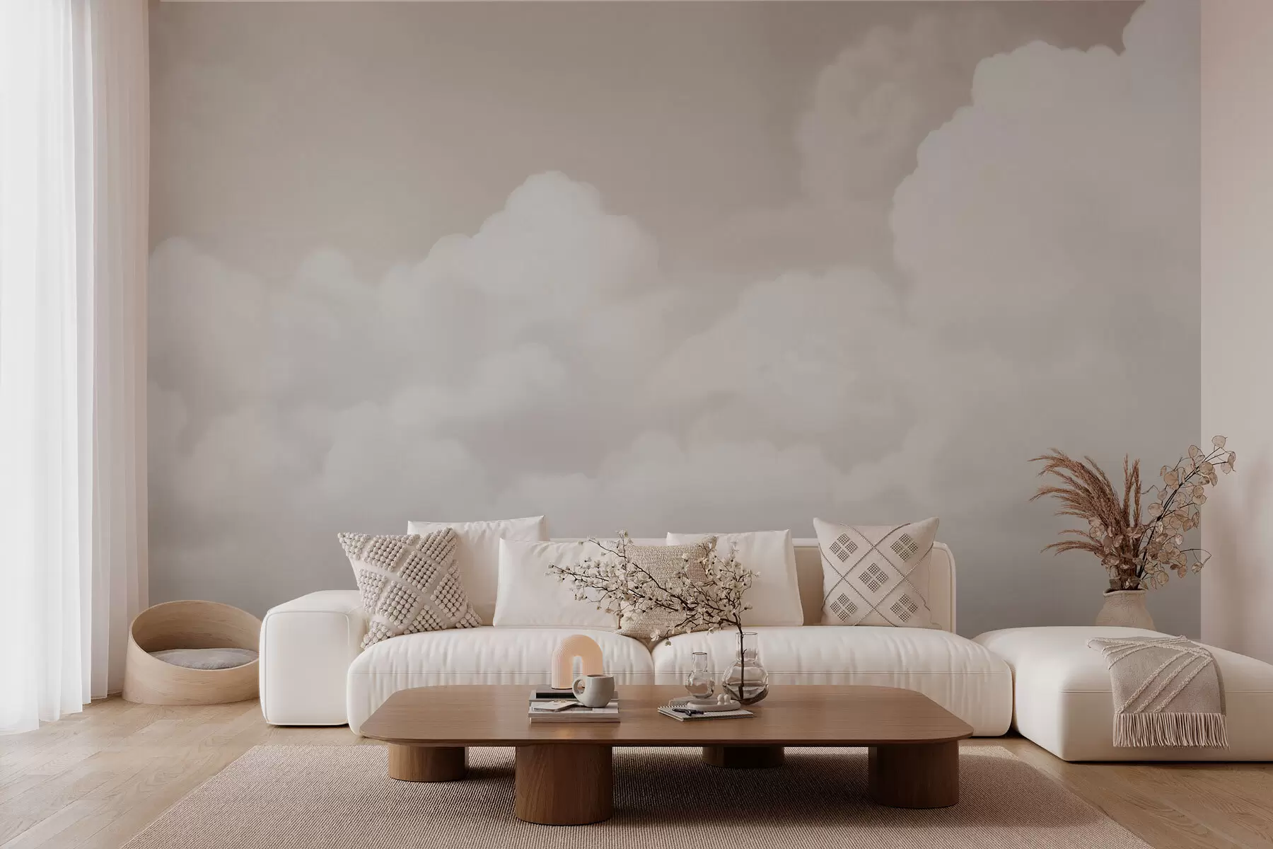 murales de pared Cielo y nubes w03301v2