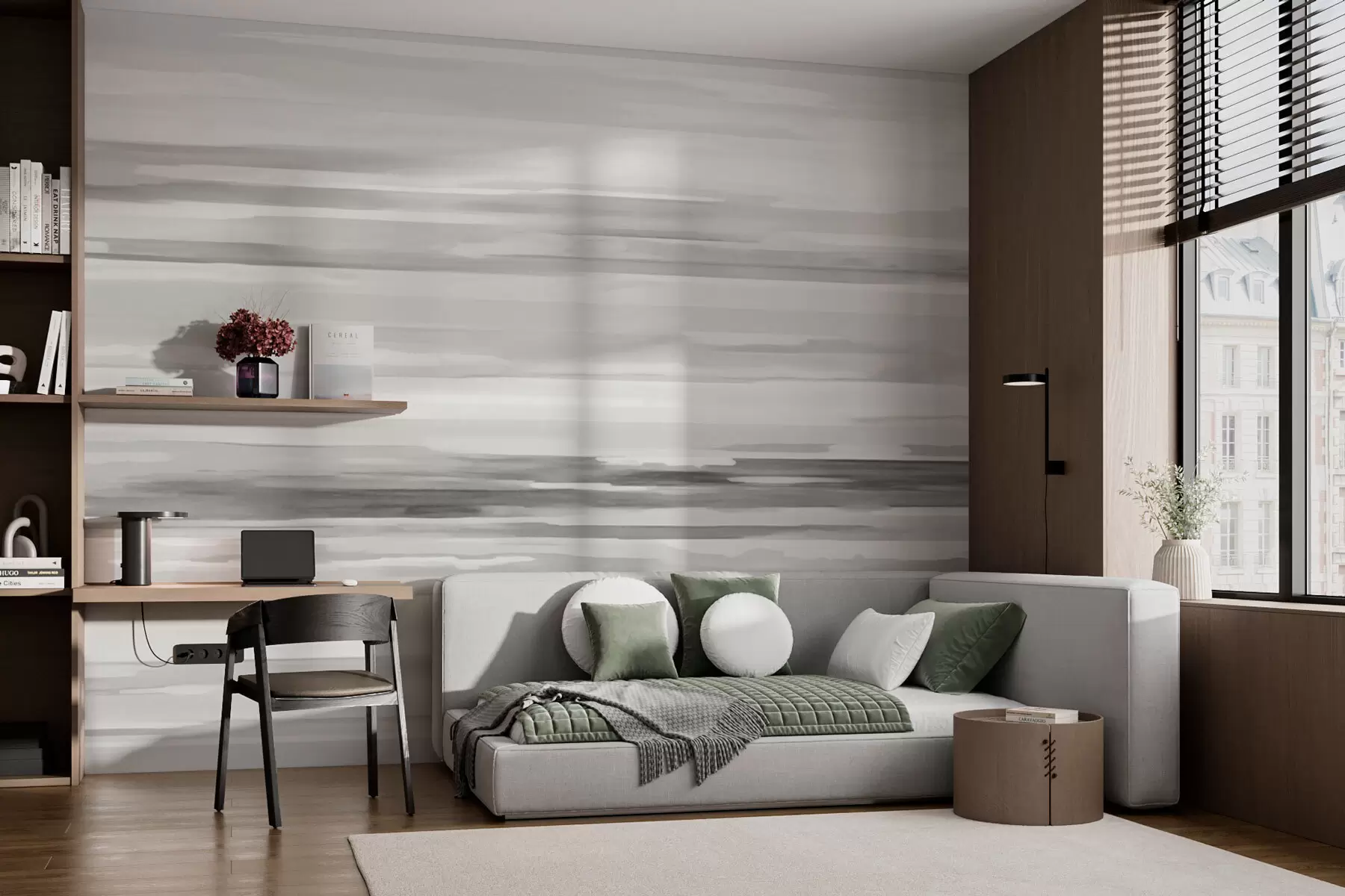 murales de pared Tendencia abstracta w03305v1