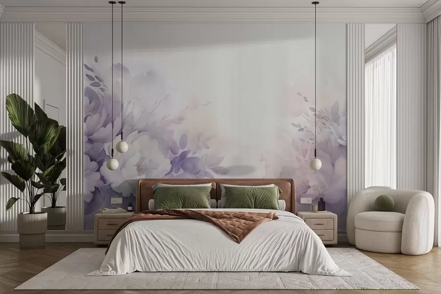murales de pared Silencio y pausa w08946
