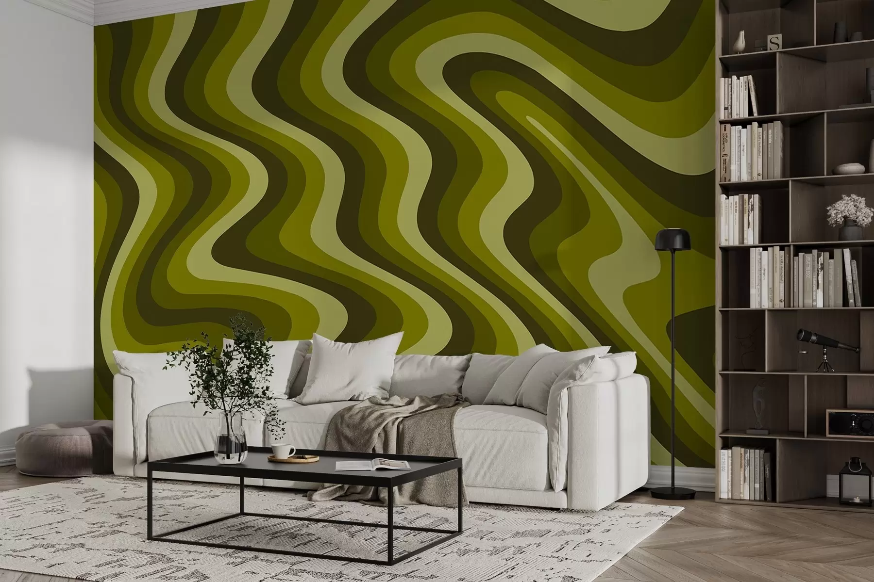 murales de pared Olas mágicas w03971v2