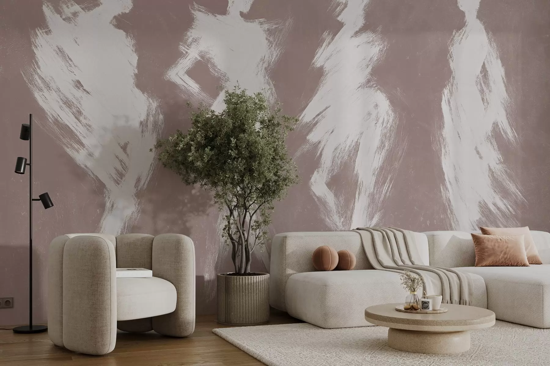 murales de pared Fantasía femenina w03981v2