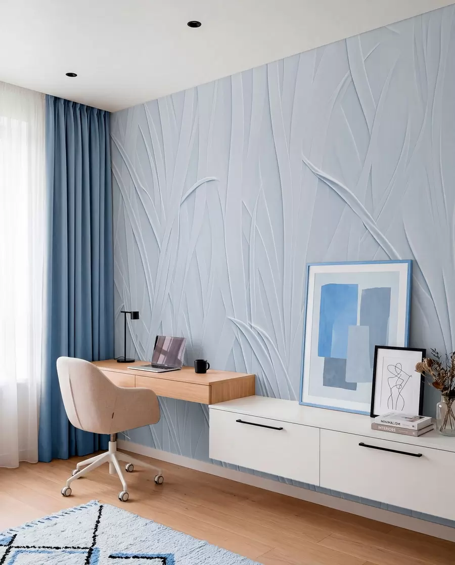 murales de pared Líneas curvas w03985v1