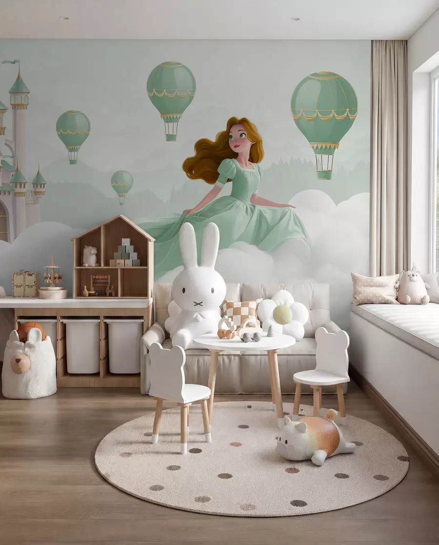 murales de pared Juego y belleza w04015v2
