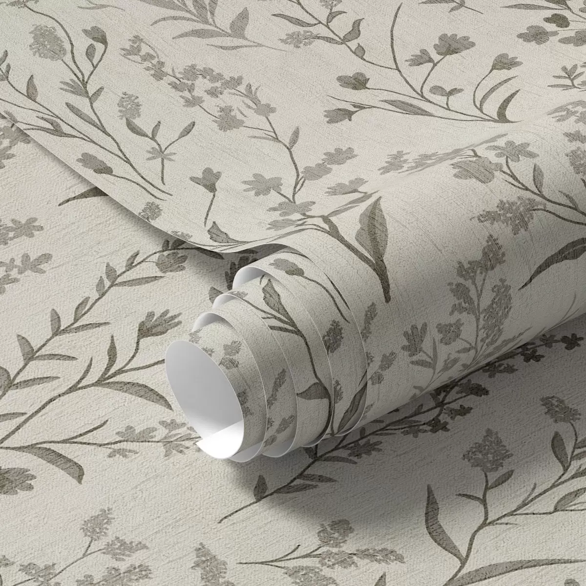 Papel pintado Praderas monocromas de estilo vintage a00192