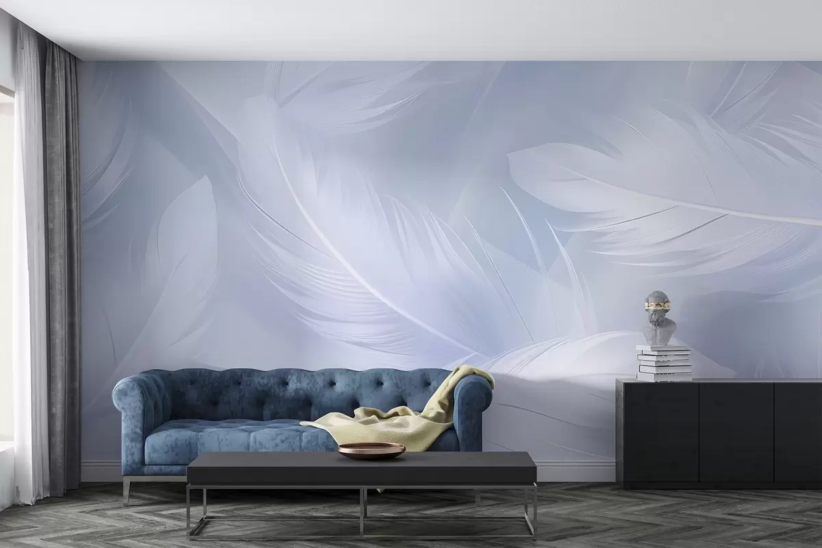murales de pared Plumas w04182v2