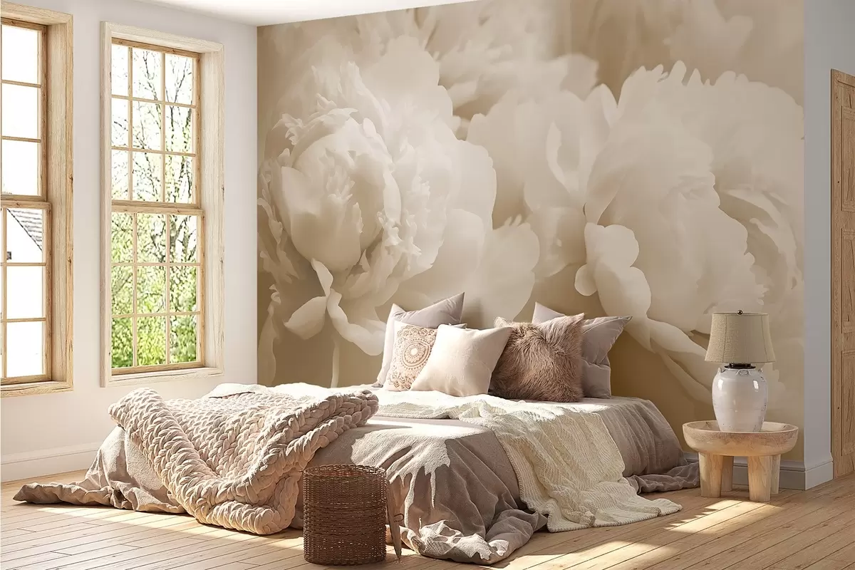murales de pared Peonías w04336v1