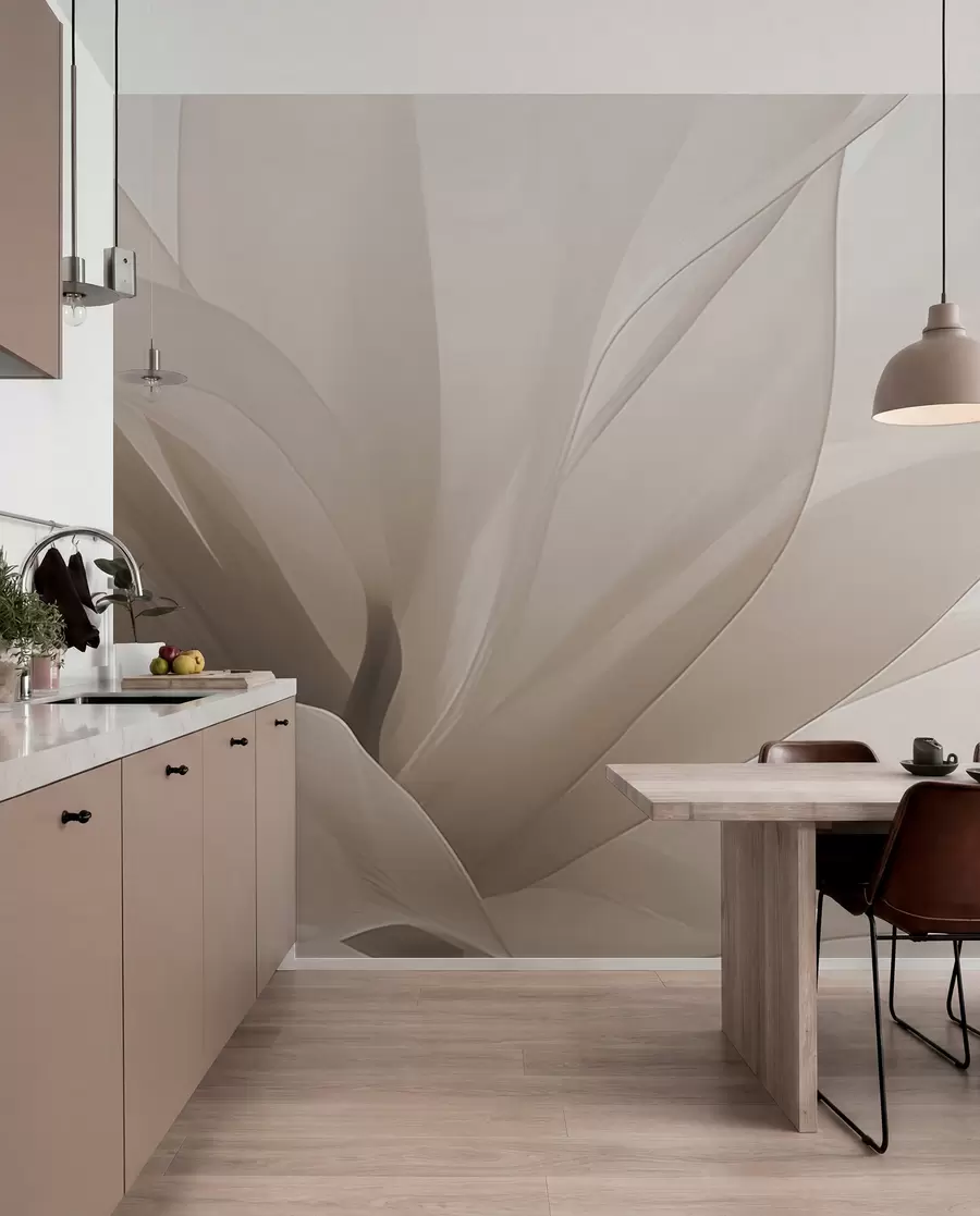 murales de pared Flor abstracta w04435