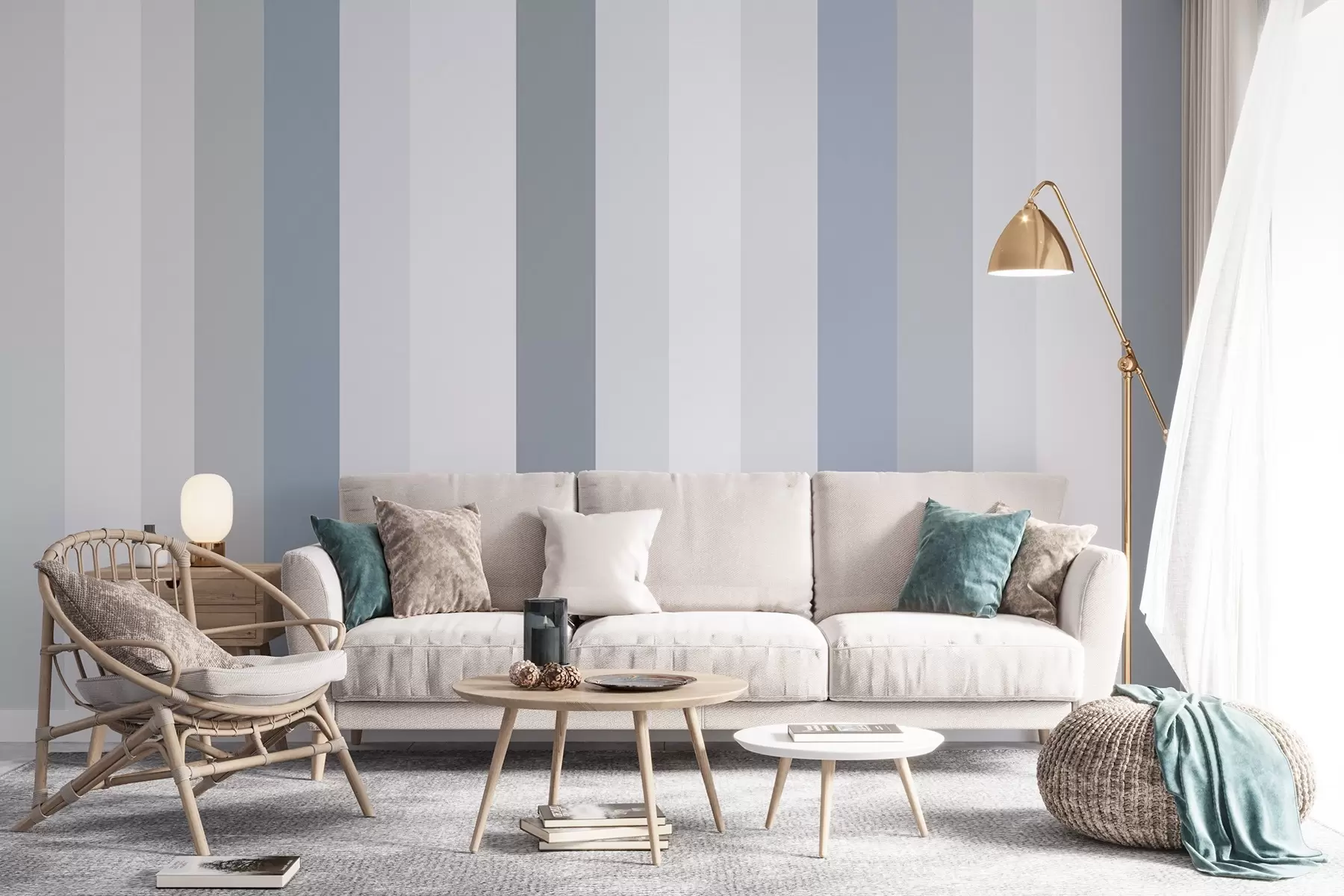 murales de pared Líneas w04478v2