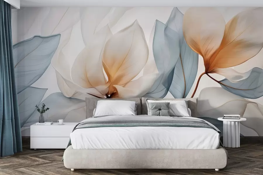 murales de pared La magia de los pétalos w04566