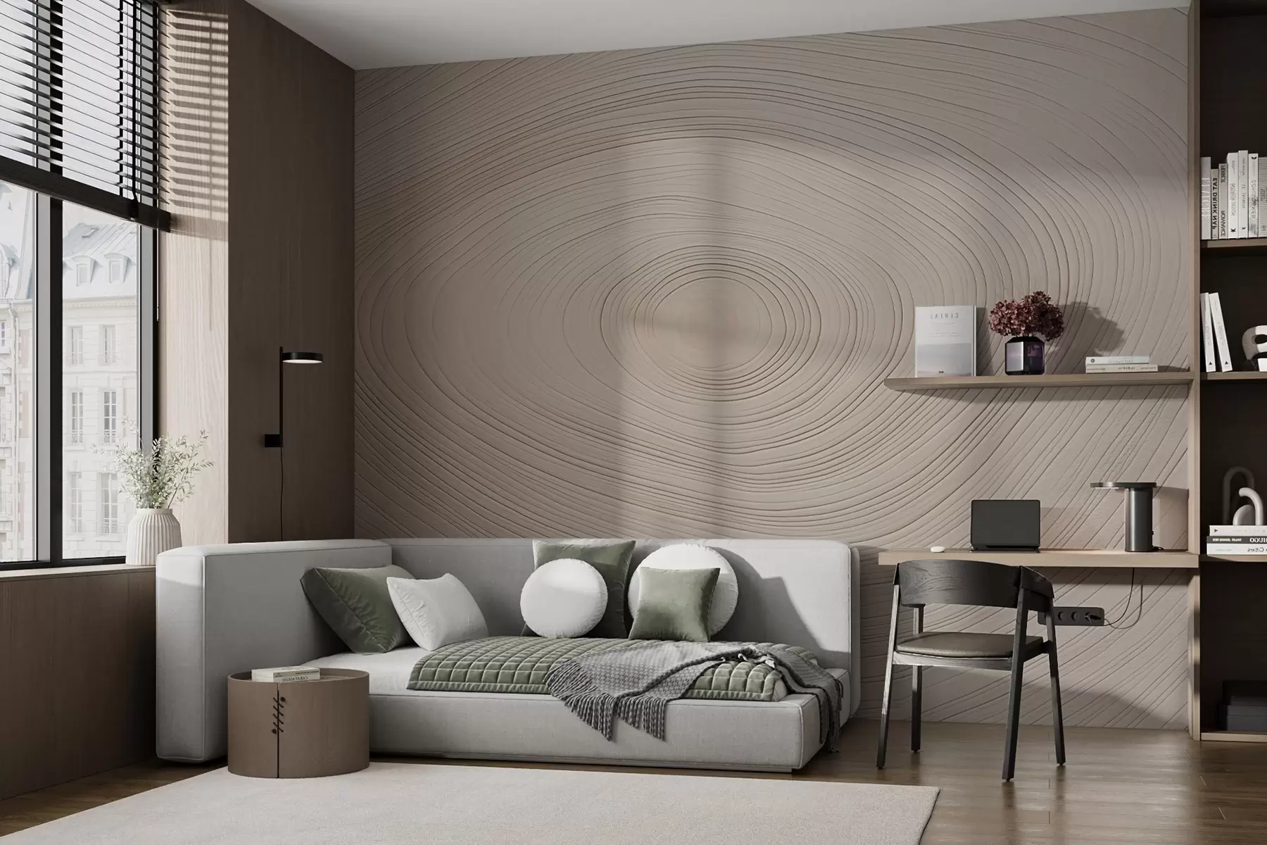murales de pared Textura de madera w04643