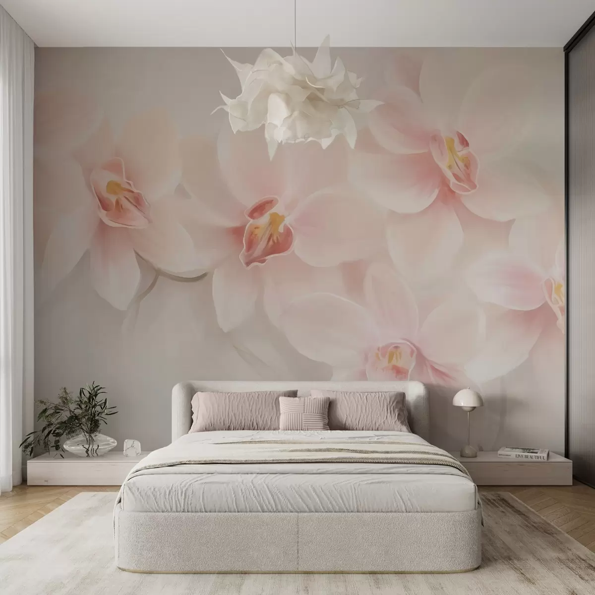 murales de pared Orquídeas w04723