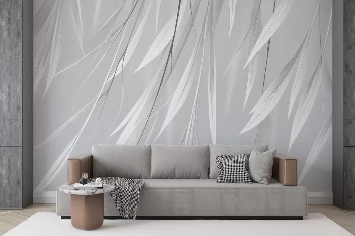 murales de pared Hojas delgadas colgantes w04703v3