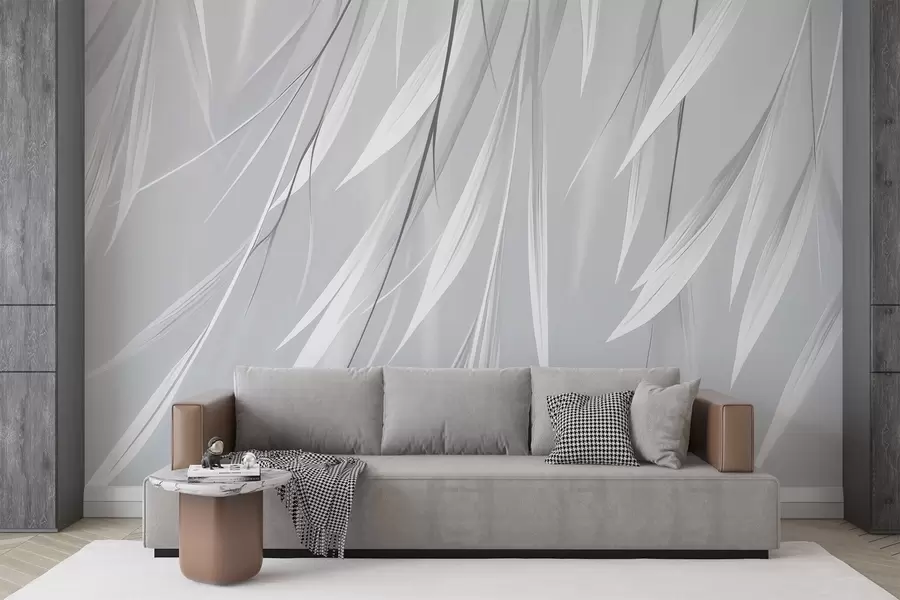 murales de pared Hojas delgadas colgantes w04703v3