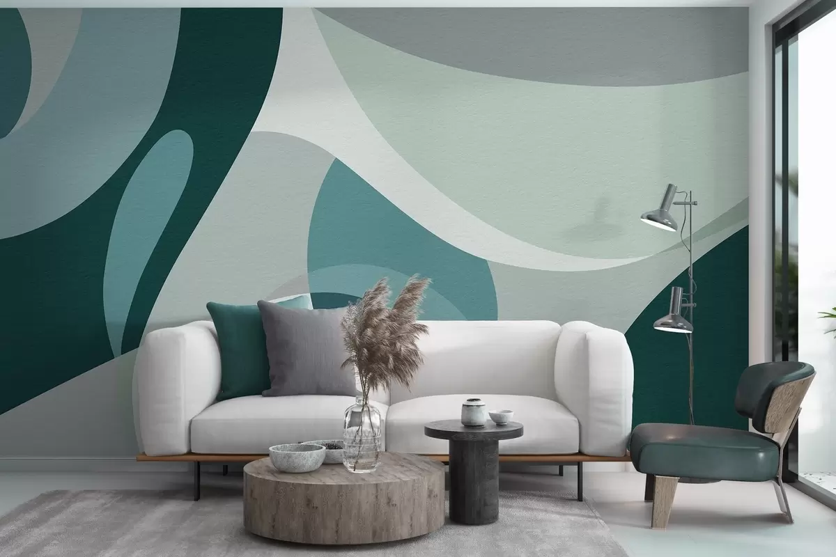 murales de pared Abstracción geométrica w04843v2